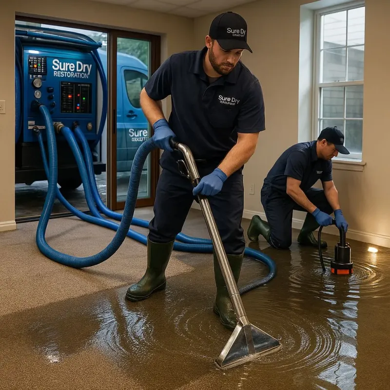 Water Extraction and Removal process in Silver Lakes, CA